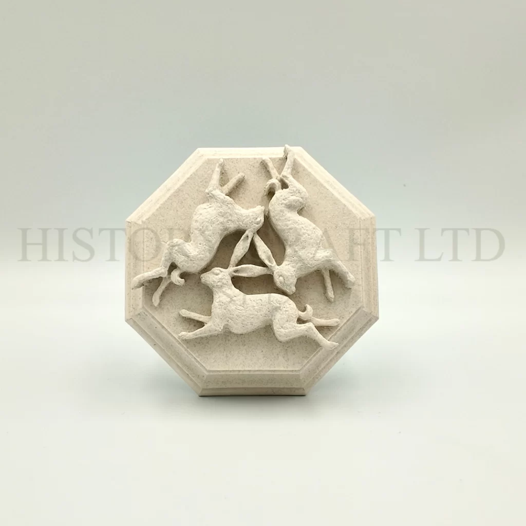 The Three Hares on Moulded Plint
